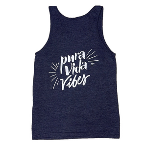 🟢 Canvas Bella+Canvas Room2Board “Pura Vida” Halter Tank Top size XS